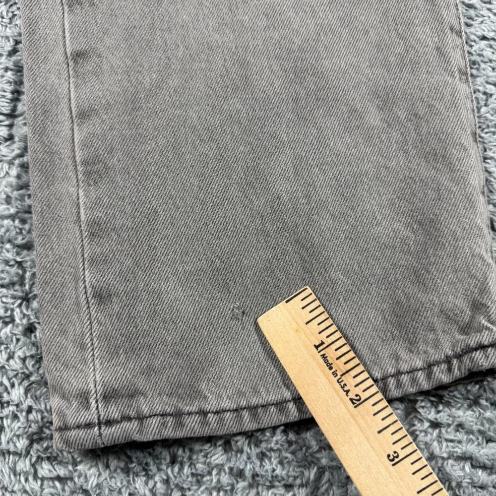 NWT Levis 501 Original Fit Jeans Mens 33x30 Grey Button Fly Straight Leg Denim